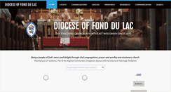 Desktop Screenshot of clergy.episcopalfonddulac.org