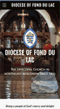 Mobile Screenshot of clergy.episcopalfonddulac.org